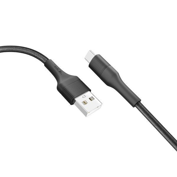 Кабель Ridea RC-M122 Fila 3A USB to Type-C Чорний 209-00168 фото