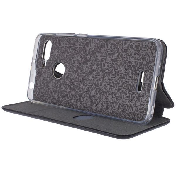 Кожаный чехол-книжка Classy для Xiaomi Redmi 6 Черный 777-03675 фото