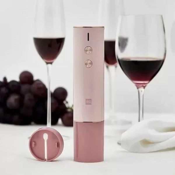 Штопор Xiaomi HuoHou Electric Wine Opener Pink 656-02489 фото