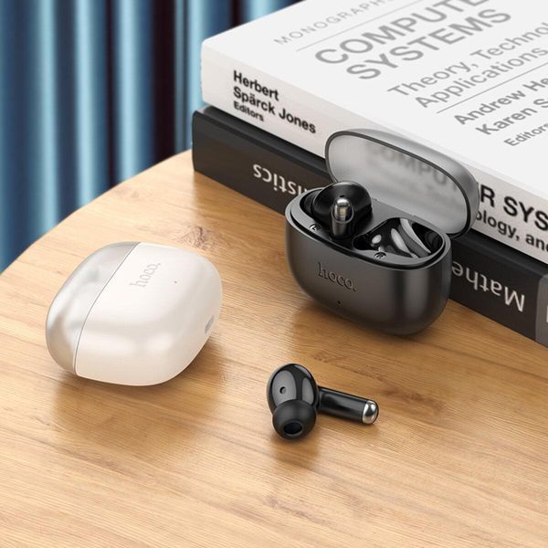 Навушники HOCO EQ12 Rima true wireless BT headset Milky White 656-00909 фото