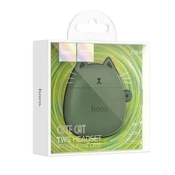 Бездротові навушники HOCO EW45 True wireless stereo headset Forest Cat 656-03887 фото