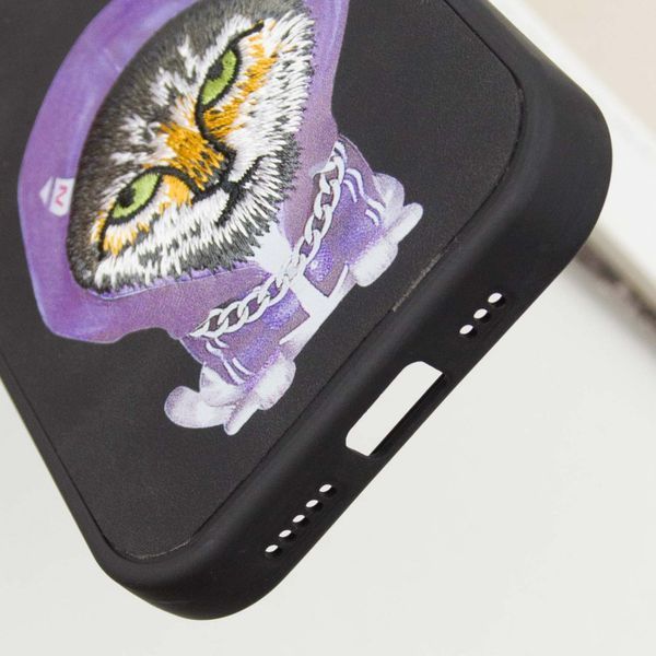 TPU+PC чехол Friends для iPhone 15 Pro Max (6.7") Black Cat 555-00304 фото