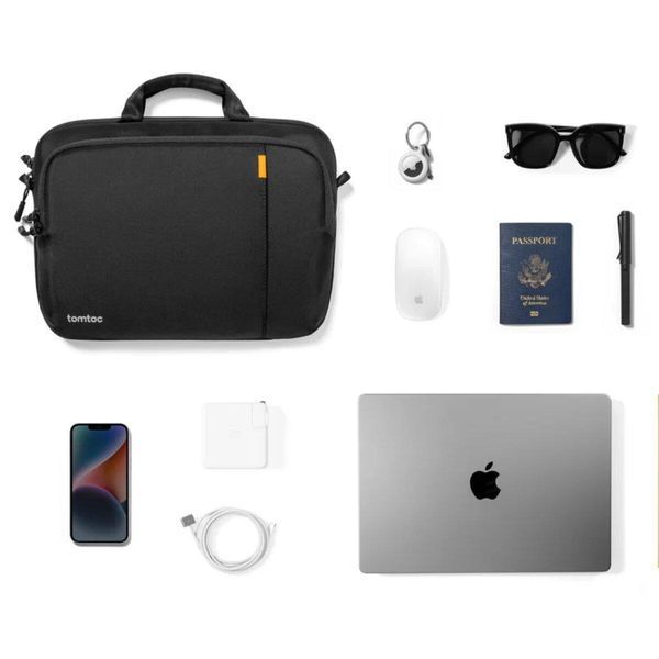 Сумка Tomtoc Defender-A30 Laptop Shoulder Bag Black 15-16 Inch (A30F2D1) 656-00208 фото