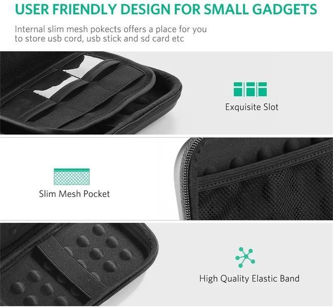 Органайзер для HDD UGREEN LP128 Hard Disk Case Small Size(UGR-40707) UGR-40707 фото