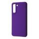 Чохол WAVE Full Silicone Cover для Samsung Galaxy S21 FE (G990B) Dark purple 656-07120 фото 1