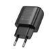 Мережевий зарядний пристрій HOCO C141A Smart dual-port charger Black 6942007627849 фото 5
