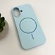 Чохол для смартфона Silicone Case Magnetic для Apple iPhone 16 Sky Blue 666-04084 фото 4