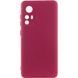 Чехол Silicone Cover Lakshmi Full Camera для Xiaomi 12T / 12T Pro Marsala 777-07010 фото 1