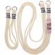 Чехол TPU two straps California для iPhone 12 Pro / 12 Antique White 208-05617 фото 5