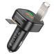 Автомобільний зарядний пристрій з FM-модулятором BOROFONE BC43 Flash QC3.0 car BT FM transmitter 18W Black 8525500090 656-00574 фото 5