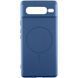 Чохол Silicone Cover Lakshmi Full Camera with MagFit для Google Pixel 7 Pro Синій 555-02093 фото 1