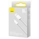 Кабель Baseus Dynamic Series Fast Charging Data Cable USB to Type-C 100W 1m White CALD000602 фото 2