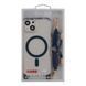 Чехол TPU+PC LanyardCase with MagSafe для iPhone 13/14 Indigo Blue 214-03126 фото 2