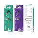 Кабель BOROFONE BX32 USB to iP 2.4A, 1m, nylon, aluminum+TPE connectors, Black 6931474710413 фото 2