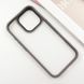 TPU+PC чохол Metal Buttons для Apple iPhone 16 Pro (6.3") Сірий 777-08246 фото 4