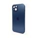 Чохол для смартфона AG Glass Matt Frame Color для iPhone 14 Navy Blue 666-00608 фото 1
