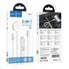 Бездротовий зарядний пристрій HOCO CW54 2-in-1 charging cable iP+iWatch White 656-01272 фото 5