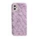 Чохол Fluffy Love Case для iPhone 12 Purple 208-03709 фото 1