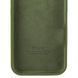 Чехол Silicone Case Full Protective для Apple iPhone 16e\17e (6.1") Dark Olive 555-04070 фото 4