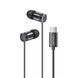 Навушники Usams EP-46 Mini Type-C In-Ear Earphone1.2m Black 656-01677 фото 1
