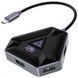 Type-C-Хаб Proove Gaming Spectre (2*USB3.0 + Type-C + PD100W + HDMI) Dark Gray HBPG10221205 фото 3