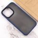 TPU+PC чохол Metal Buttons для Apple iPhone 12 Pro Max (6.7") Синій 777-08346 фото 5