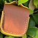 Шкіряний футляр Briefcase для навушників AirPods 1/2 Yellow 203-00390 фото 4
