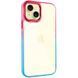 Чохол TPU+PC Fresh sip series для Apple iPhone 13 (6.1") Бірюзовий / Рожевий 777-06720 фото 1