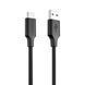 Кабель Proove Striped Silicone USB to Type-C (1m) black 656-02603 фото 1