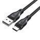 Кабель ACEFAST C8-04 USB-A to USB-C charging data cable 1.2 м Black 6974316282693 фото 3