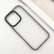 TPU+PC чохол Metal Buttons для Apple iPhone 16 Pro (6.3") Сірий 777-08246 фото 3