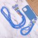 Чехол TPU two straps California для iPhone 13 Pro Max Cosmos blue 208-05667 фото 6