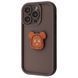 Чехол Pretty Case iPhone 15 Pro Bear/Brown 208-04120 фото 1