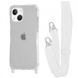 Чехол WAVE Clear Case With Strap для Iphone 15 White 208-05287 фото 1