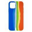 Силіконовий чохол Rainbow для iPhone 11 Pro Night Blue/Orange