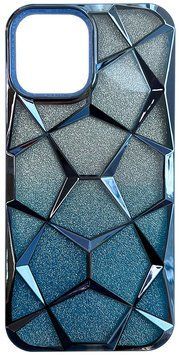 Чохол 3D Diamond для iPhone 13 Pro Blue 208-04640 фото