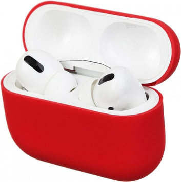Силиконовый чехол для наушников AirPods Pro Red 203-00054 фото