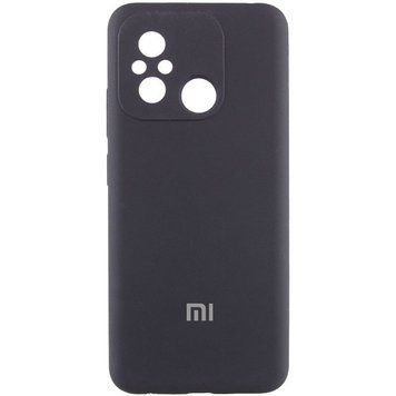 Чохол Silicone Cover Lakshmi Full Camera для Xiaomi Redmi 12C / Poco C55 Чорний 555-02194 фото