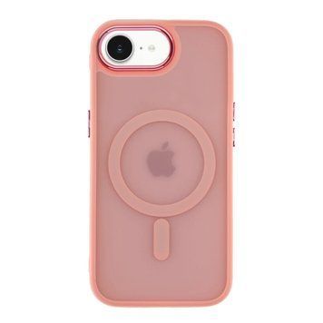 Чехол TPU+PC Space Magnetic Color with Magsafe для iPhone 16e\17e Pink 214-02542 фото