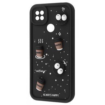 Чохол Pretty Things Case для Xiaomi Redmi 9C/10A Black/Coffee 777-02356 фото