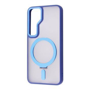 Чехол WAVE Attraction Case with Magnetic Ring для Samsung Galaxy S24 Plus Blue 656-05599 фото
