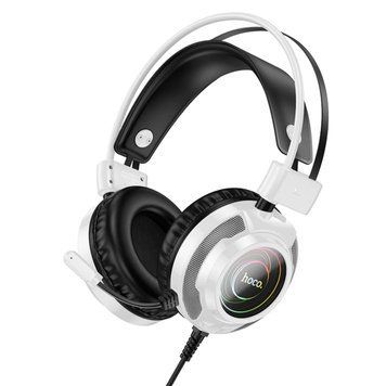 Наушники игровые HOCO W110 Resource gaming headphones White 656-03938 фото