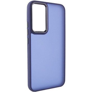 Чехол TPU+PC Lyon Frosted для Xiaomi Redmi Note 13 Pro 4G / Poco M6 Pro 4G/Note 14S Navy Blue ILSO-00000071054-3 фото