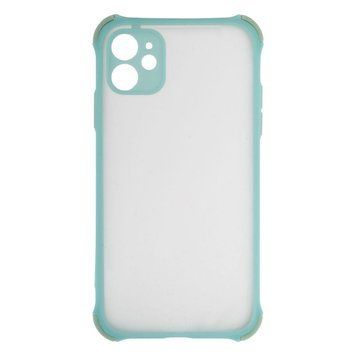 Силіконовий чохол TOTU Armor with Frame для iPhone 11 Бірюзовий 208-00999 фото