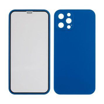 Чехол Double Sided для iPhone 12 Pro Синий 218-00008 фото
