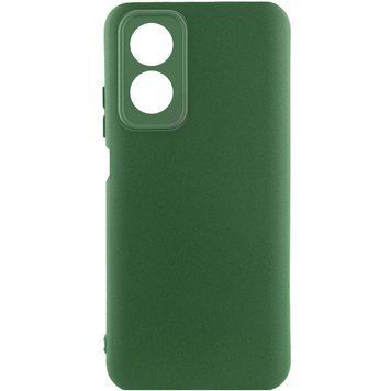 Чехол Silicone Cover Lakshmi Full Camera для Oppo A17 Dark green 777-06911 фото