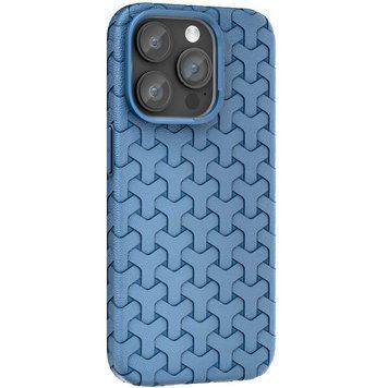 Чехол TPU Weaving для iPhone 13 Pro Max (6.7") Blue 555-00355 фото