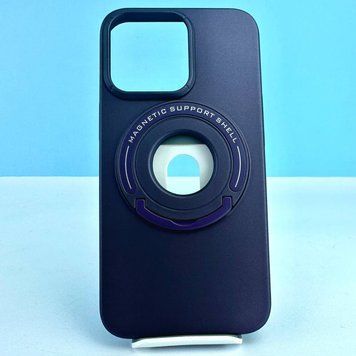 Чехол COCO SE Support Shell with MagSafe для iPhone 14 Pro Dark Blue 214-01949 фото