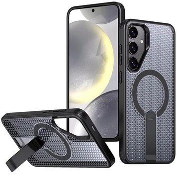 Чохол TPU Breeze with MagSafe stand для Samsung Galaxy S26+ Black 777-09261 фото