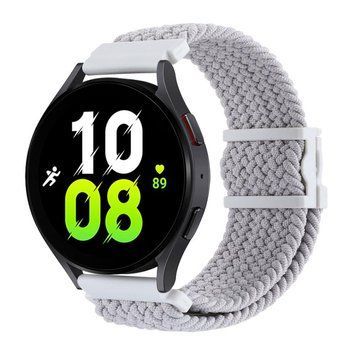 Ремінець Универс 22mm Elastic Adjustment для Samsung/Amazfit/Huawei White 212-02735 фото